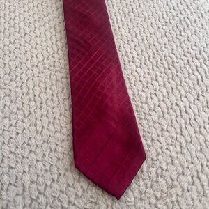 Perry‎ Ellis Portfolio Men's Burgundy Necktie